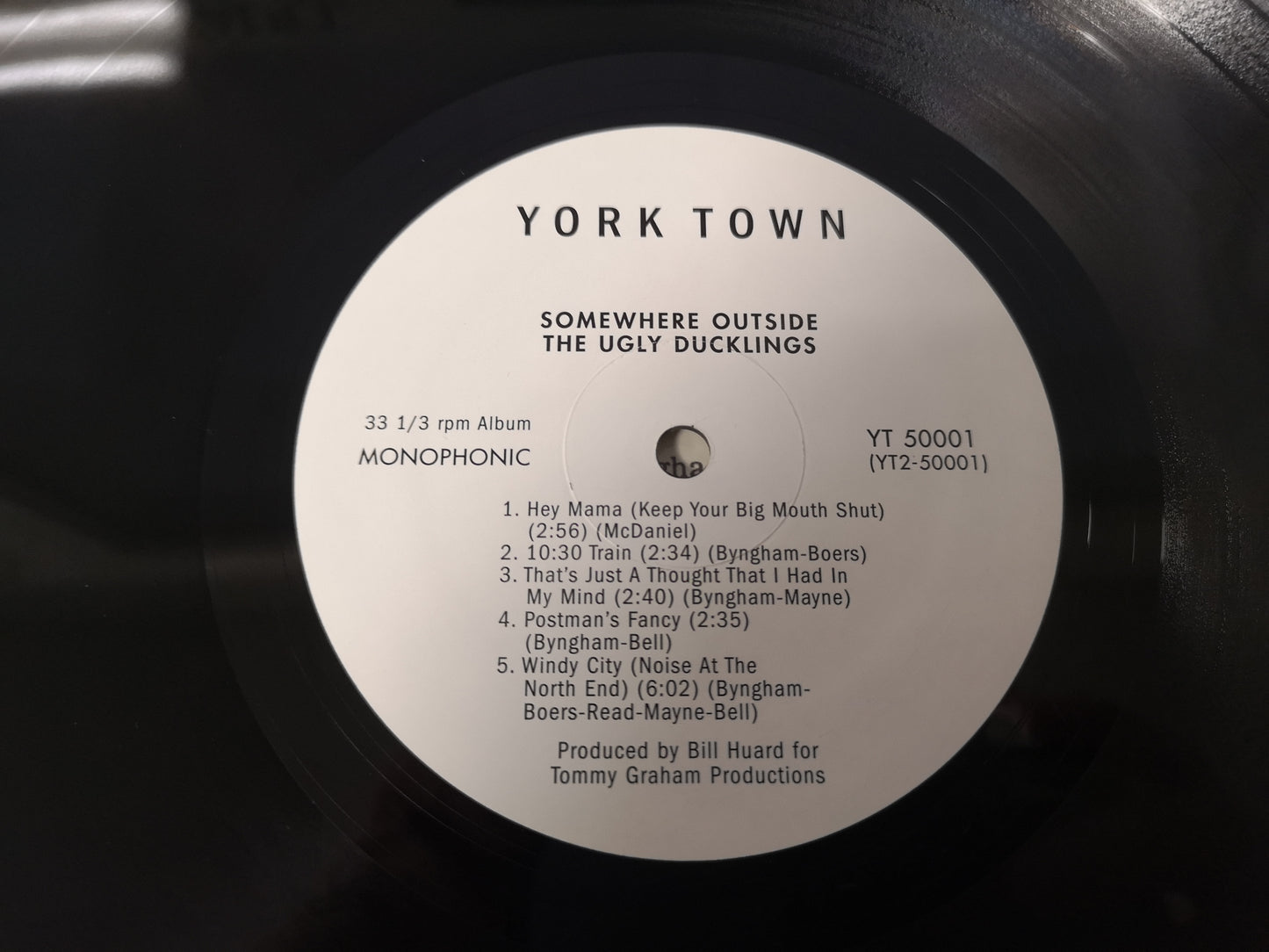 Ugly Ducklings "Somewhere Outside" RE Canada M-/M-