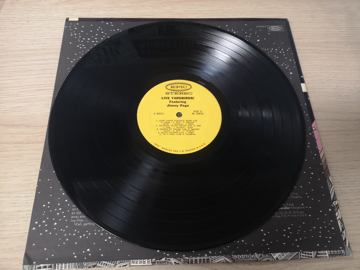Yardbirds "Live Featuring Jimmy Page" Orig US 1971 EX/EX