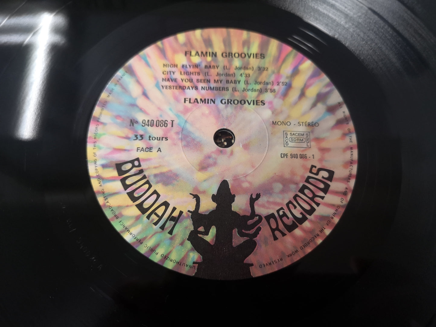 Flamin' Groovies "Teenage Head" Orig France 1971 EX/EX