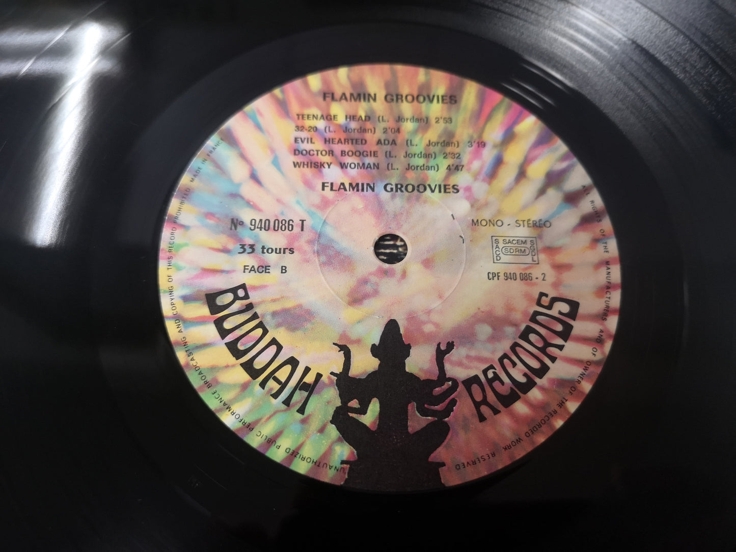 Flamin' Groovies "Teenage Head" Orig France 1971 EX/EX