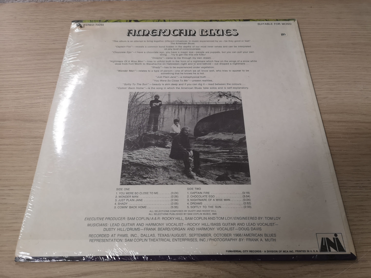 American Blues "Do Their Thing" Orig US 1968 Sealed (ZZ Top)
