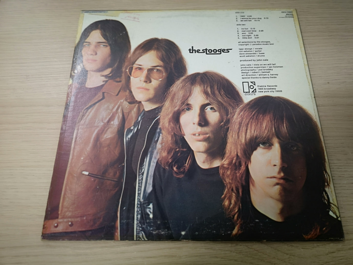 Stooges "S/T" Orig Holland 1969 VG/VG+ (Rare Release)