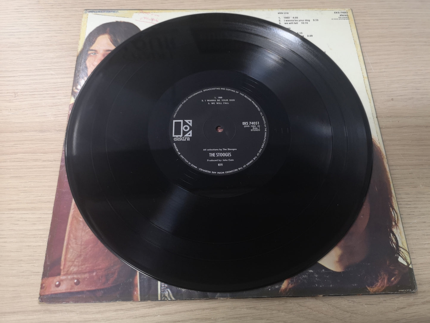 Stooges "S/T" Orig Holland 1969 VG/VG+ (Rare Release)