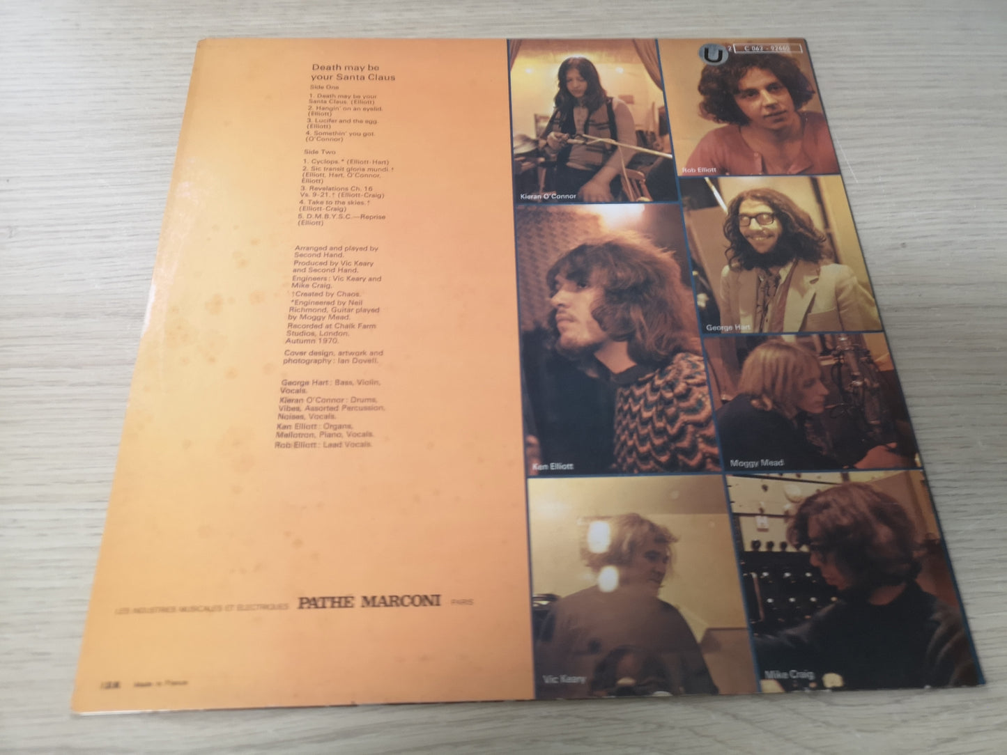 Second Hand "Death May be Your Santa Claus" Orig France 1971 M-/M-