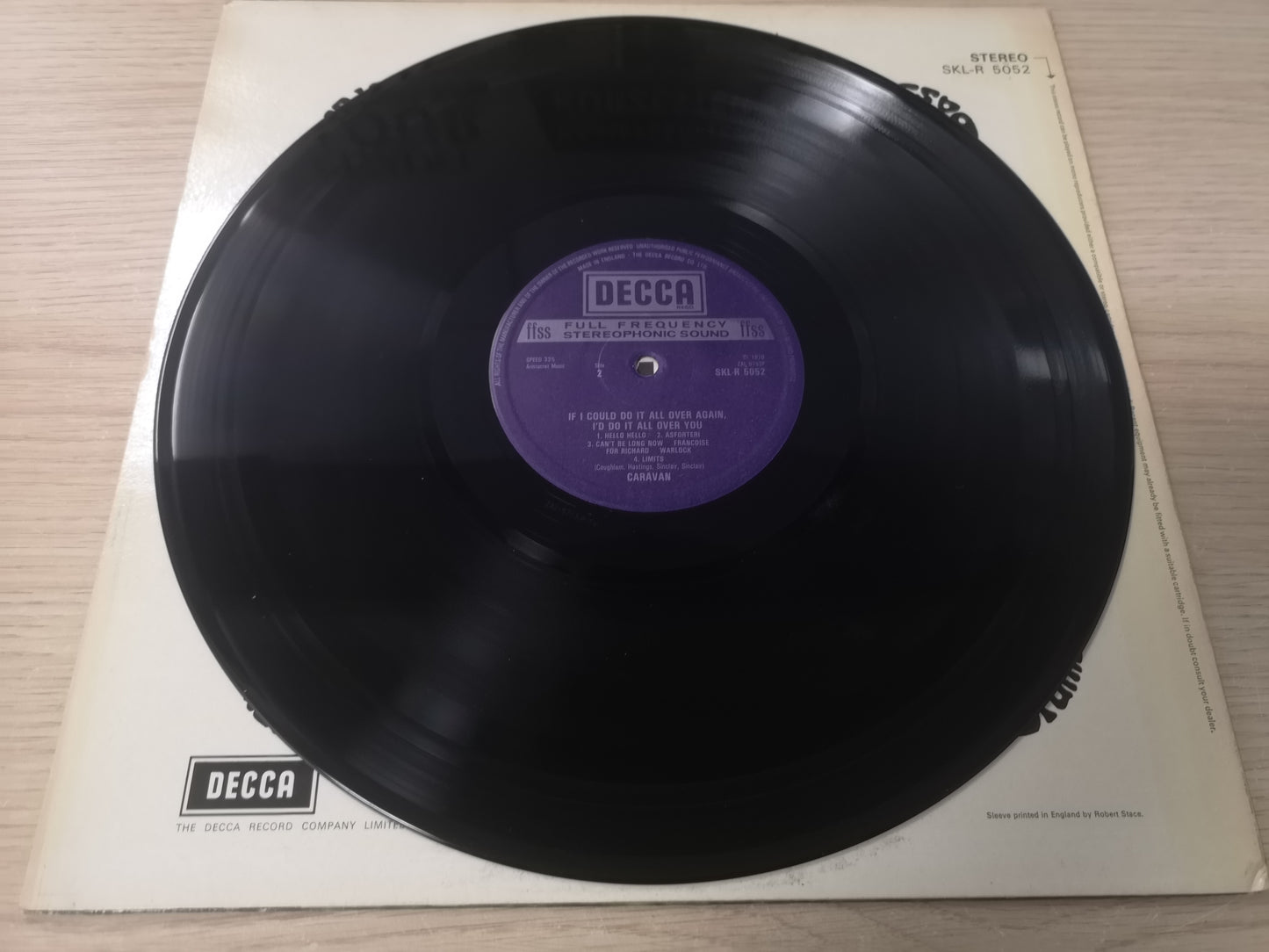 Caravan "If I Could do it All Over Again" Re UK 1976 EX/M-