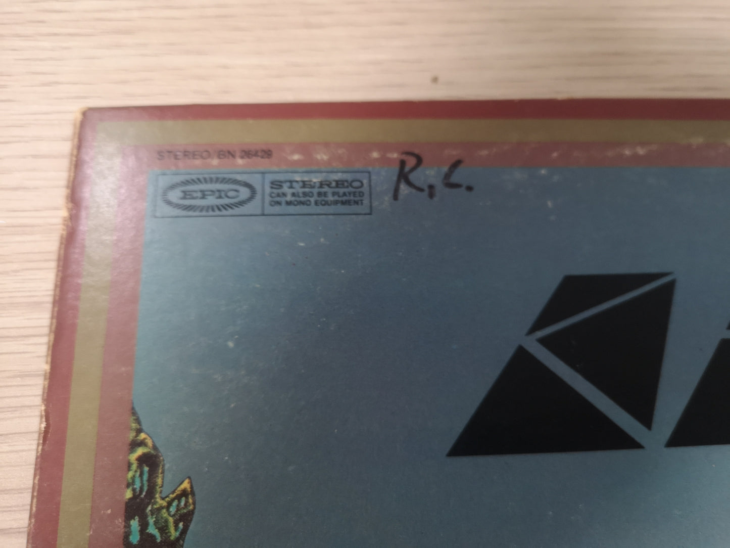 Kak "S/T" Orig Us 1969 VG+/M-
