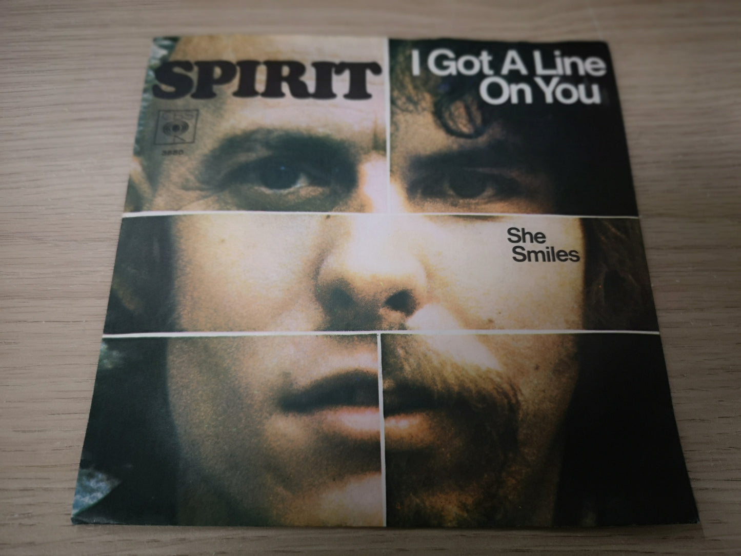 Spirit "I Got a Line on You" Orig Germany 1968 M-/EX (7" Multicolor Vinyl)