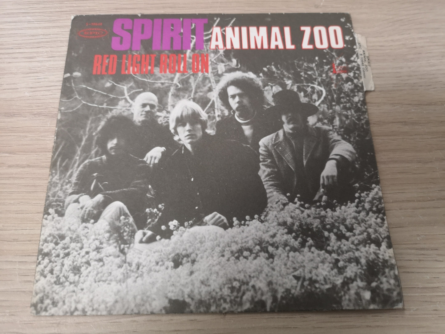 Spirit "Animal Zoo" Orig France 1969 M-/M- (7" Single)