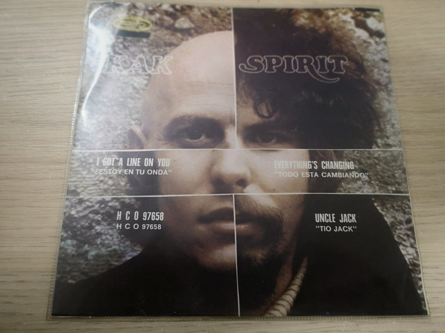 Spirit / Kak "I Got a Line on You" Orig Mexico 1969 Split Ep (7" EP)