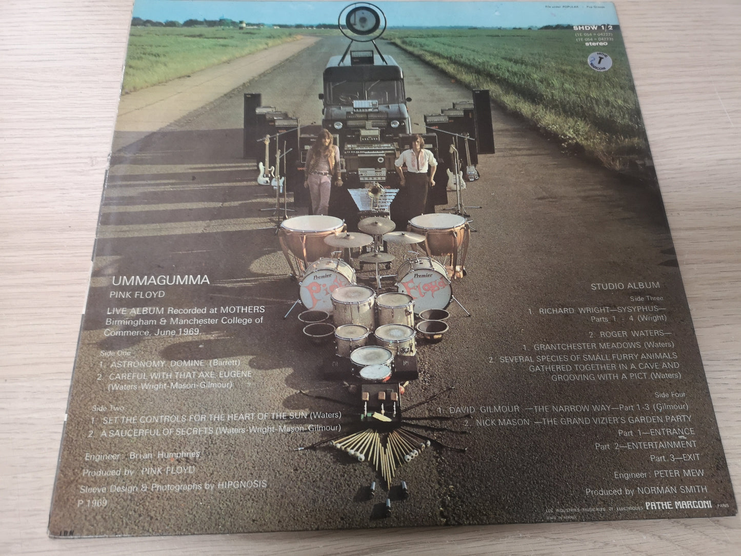 Pink Floyd "Ummagumma" Orig France 1969 EX/M- (Biem)