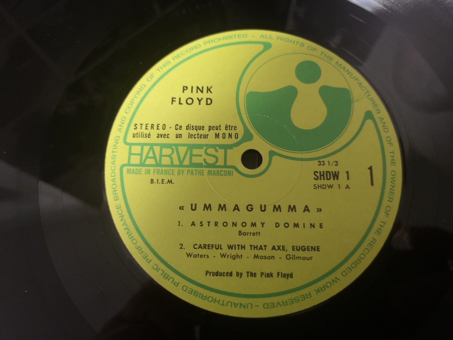 Pink Floyd "Ummagumma" Orig France 1969 EX/M- (Biem)