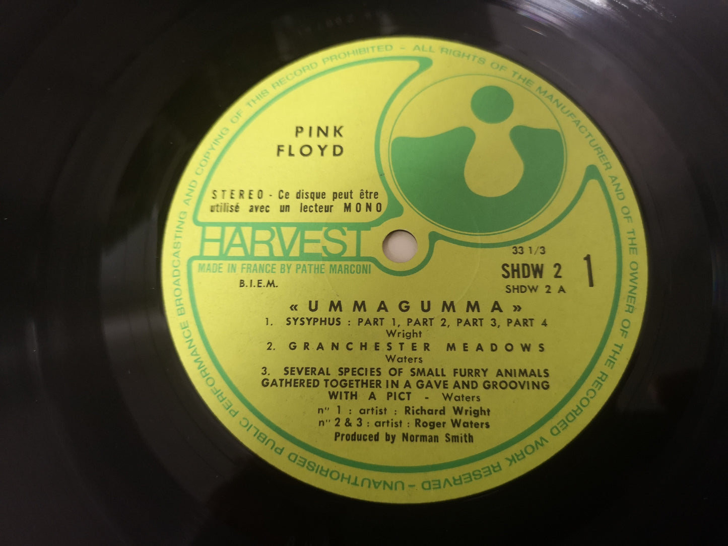 Pink Floyd "Ummagumma" Orig France 1969 EX/M- (Biem)
