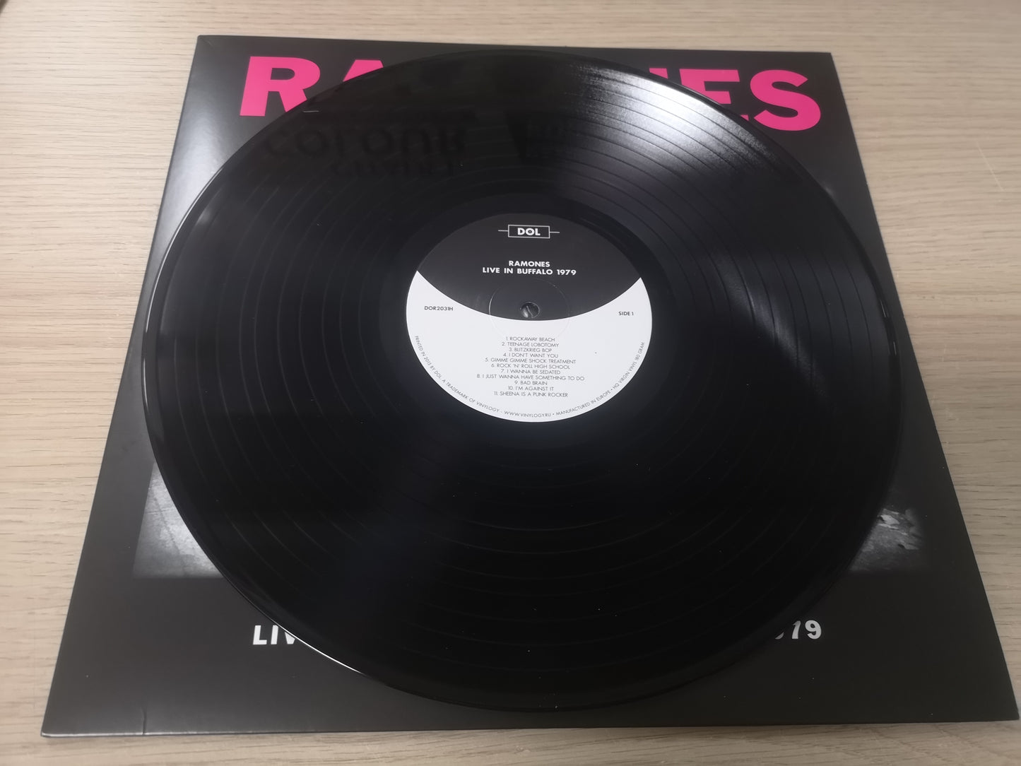 Ramones "Live in Buffalo - February 8, 1979" M/M / Neuf