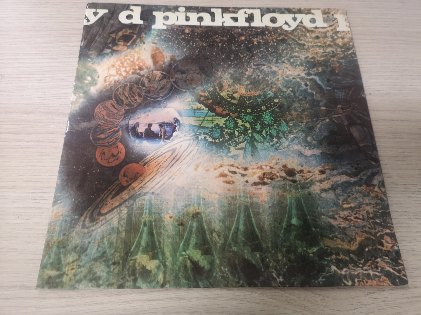 Pink Floyd "A Saucerful of Secrets" Orig France 1968 EX/M- (Green Label)