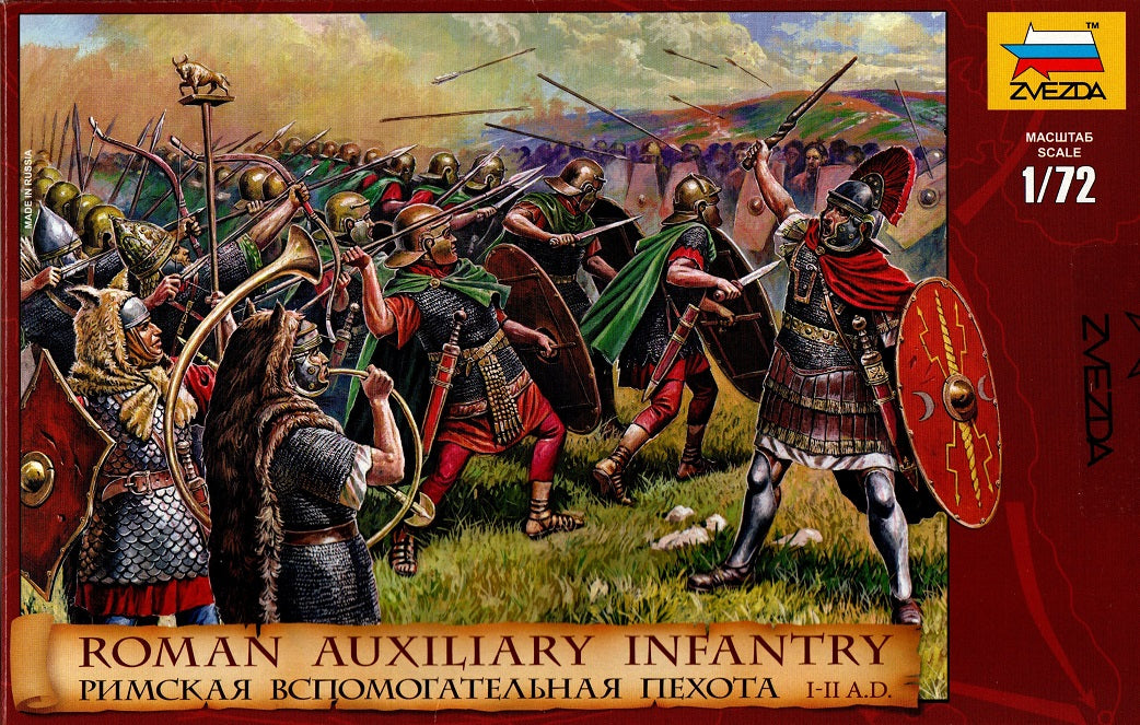 Roman Auxiliary Infantry I-II centuries AD - ZVEZDA 1/72