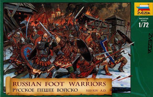 Russian Foot Warriors - ZVEZDA 1/72