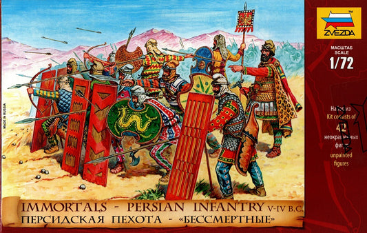 Immortals - Persian Infantry - ZVEZDA 1/72