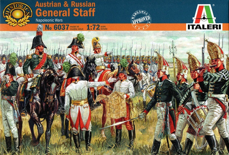 General Staff - Austrian & Russian - Napoleonic Wars - ITALERI 1/72