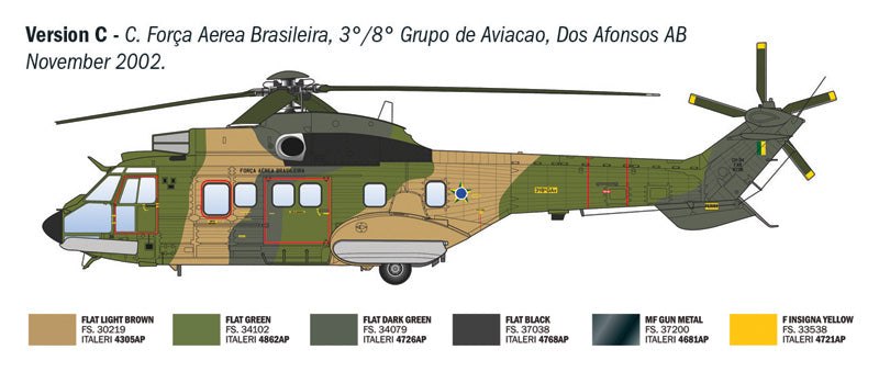 AS332 Super Puma - ITALERI 1/72