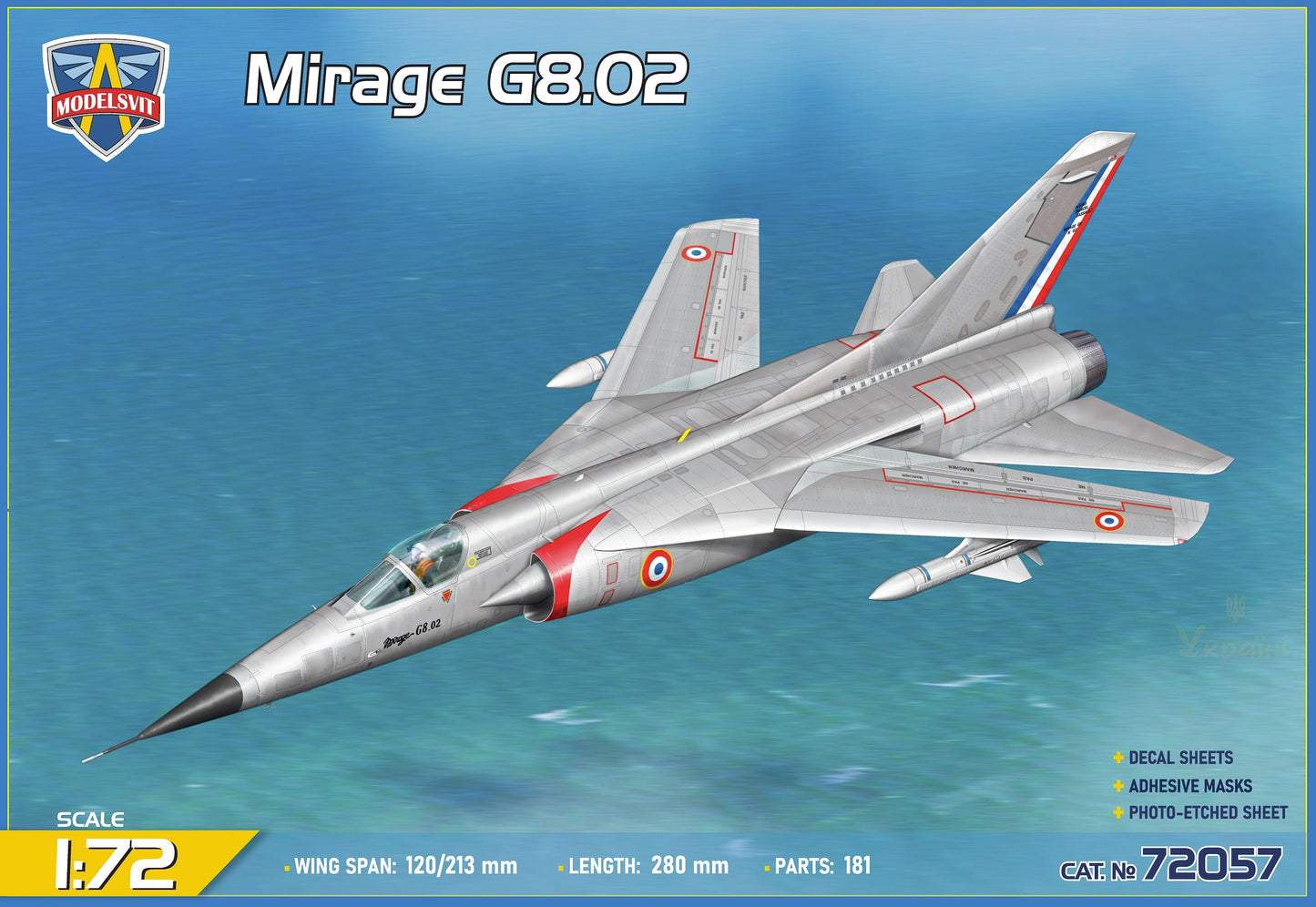 [Précommande] Dassault Mirage G8-02 - MODELSVIT 1/72