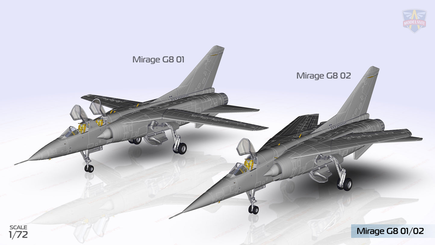 [Précommande] Mirage G8-01 & G8-02 - OFFRE SPECIALE Dual Combo - MODELSVIT 1/72