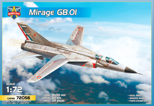 [Précommande] Dassault Mirage G-8 01 - MODELSVIT 1/72