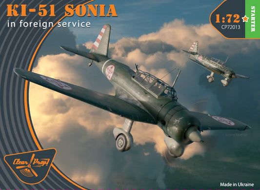 Ki-51 Sonia in Foreign Service in foreign service - CLEAR PROP 1/72