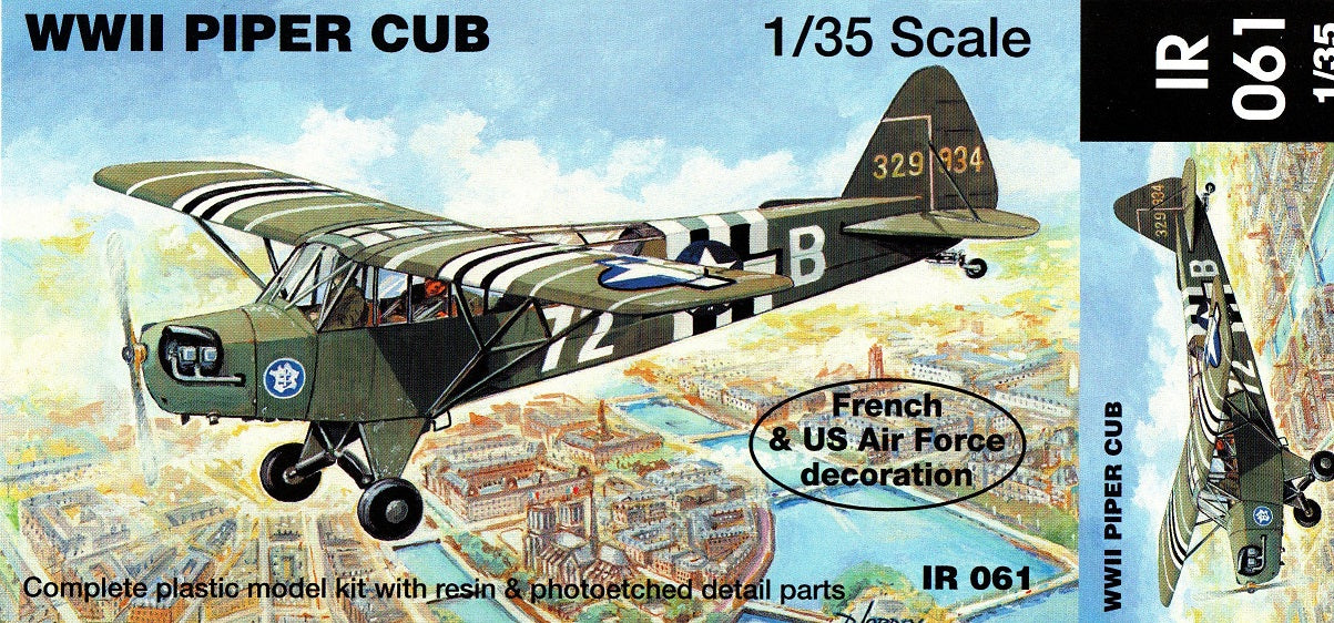 PIPER L-4H - 2e DB Libération de Paris 1944 (Edition 80e Anniversaire) - SPECIAL HOBBY 1/48