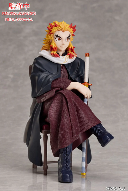 Kyojuro Rengoku w/ chair (16cm) - Demon Slayer: Kimetsu no Yaiba - ANIPLEX