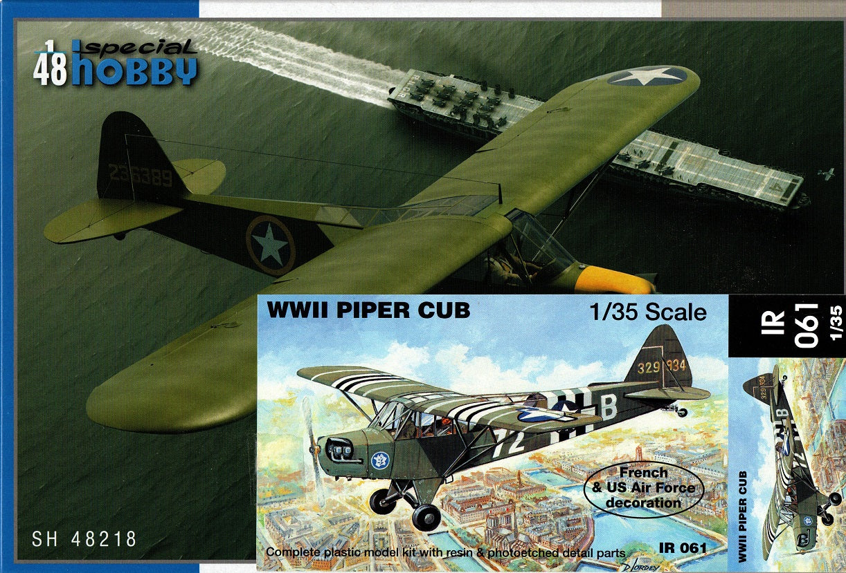 PIPER L-4H - 2e DB Libération de Paris 1944 (Edition 80e Anniversaire) - SPECIAL HOBBY 1/48