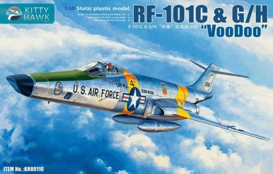 RF-101C & G/H "VooDoo" - KITTY HAWK 1/48