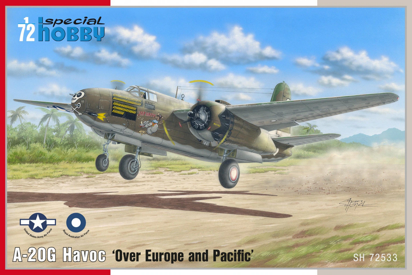 A-20G Havoc Over Europe and Pacific - SPECIAL HOBBY 1/72