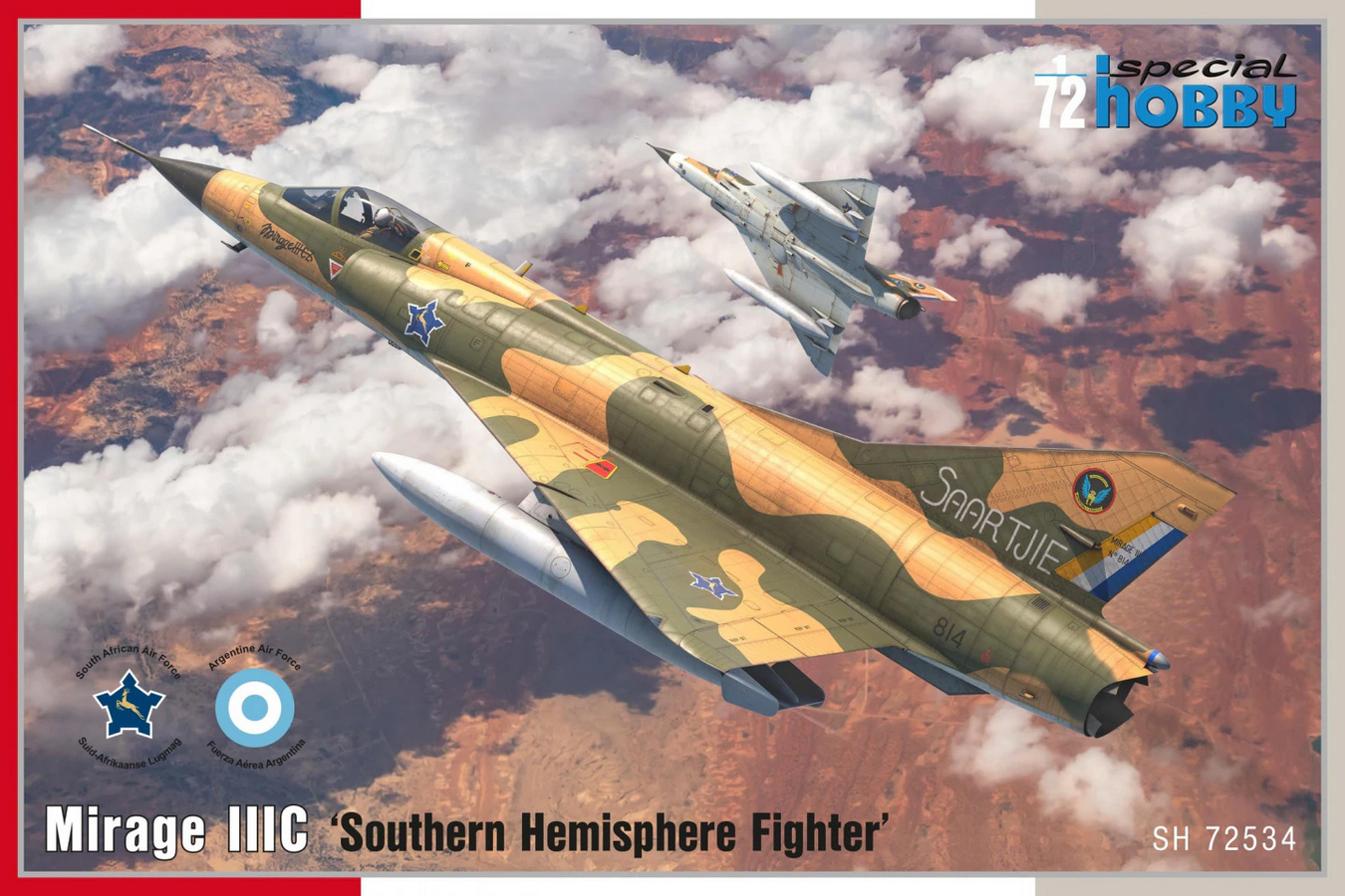 Mirage IIIC Southern Hemisphere Fighter - SPECIAL HOBBY 1/72