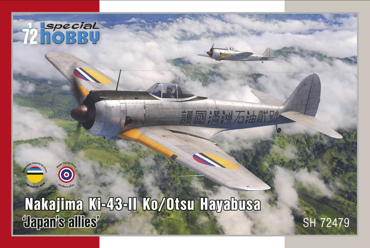 Nakajima Ki-43-II Ko/Otsu Hayabusa "Japan's allies" - SPECIAL HOBBY 1/72