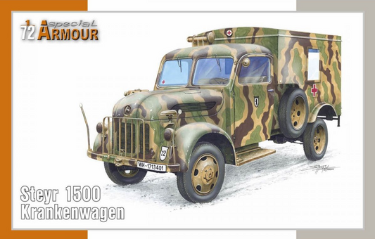 Steyr 1500 Krankenwagen - SPECIAL ARMOUR 1/72