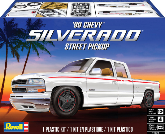 1999 Chevy Silverado Street Pickup - REVELL 1/25