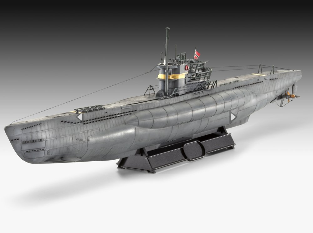 Deutsches U-Boot German Submarine Type VII C/41 "Atlantic Version" - REVELL 1/144