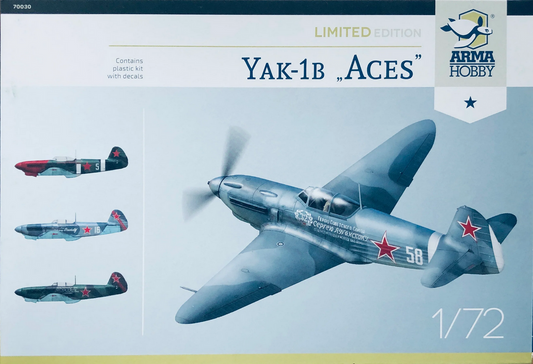 Yak-1b "Aces" - Limited Edition - ARMA HOBBY 1/72