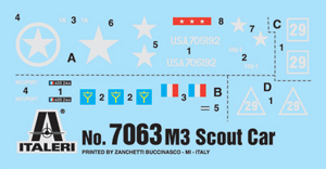 M3A1 Scout Car - ITALERI 1/72