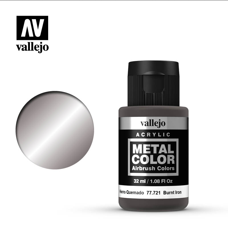 Fer Brûlé - Metal Color 77721 - 30ml - PRINCE AUGUST / VALLEJO