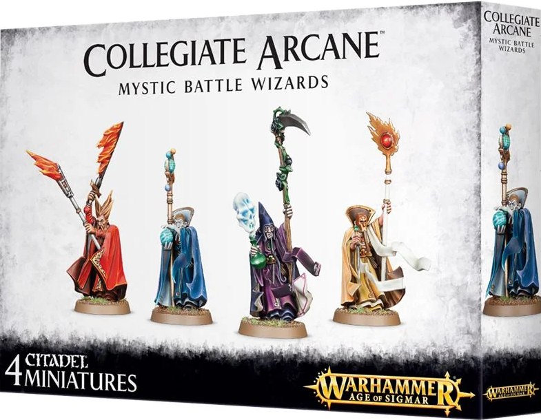 Mystic Battle Wizards - Collegiate Arcane - WARHAMMER AGE OF SIGMAR / CITADEL