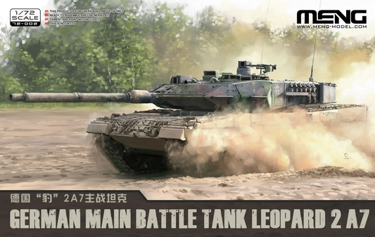 German Main Battle Tank Leopard 2 A7 - MENG 1/72