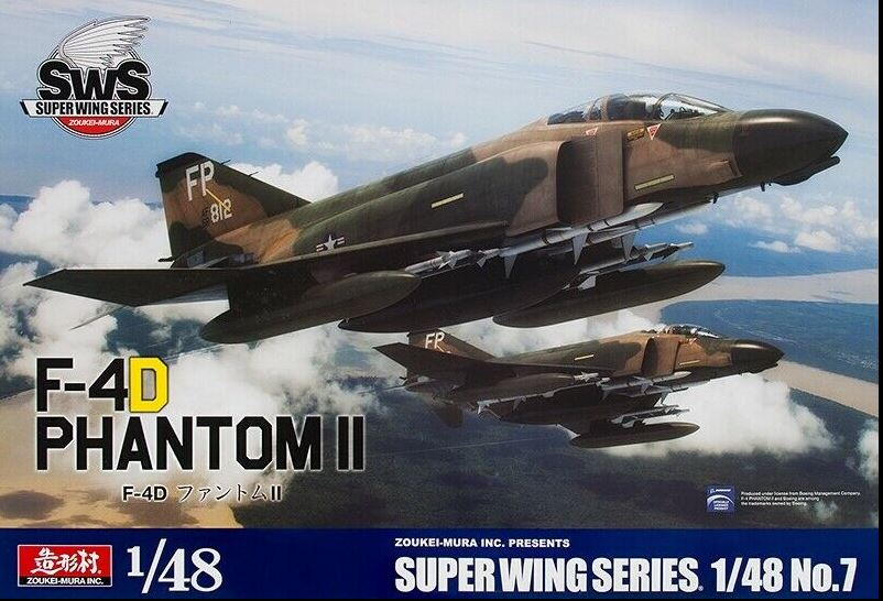 F-4D Phantom II - SUPER WING SERIES 1/48