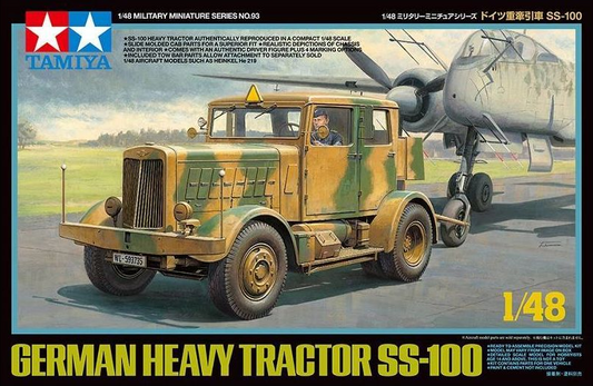 German Heavy Tractor SS-100 - TAMIYA 1/48