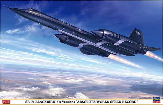 Lockheed SR-71 Blackbird (A Version) "Absolute World Speed Record" - HASEGAWA 1/72