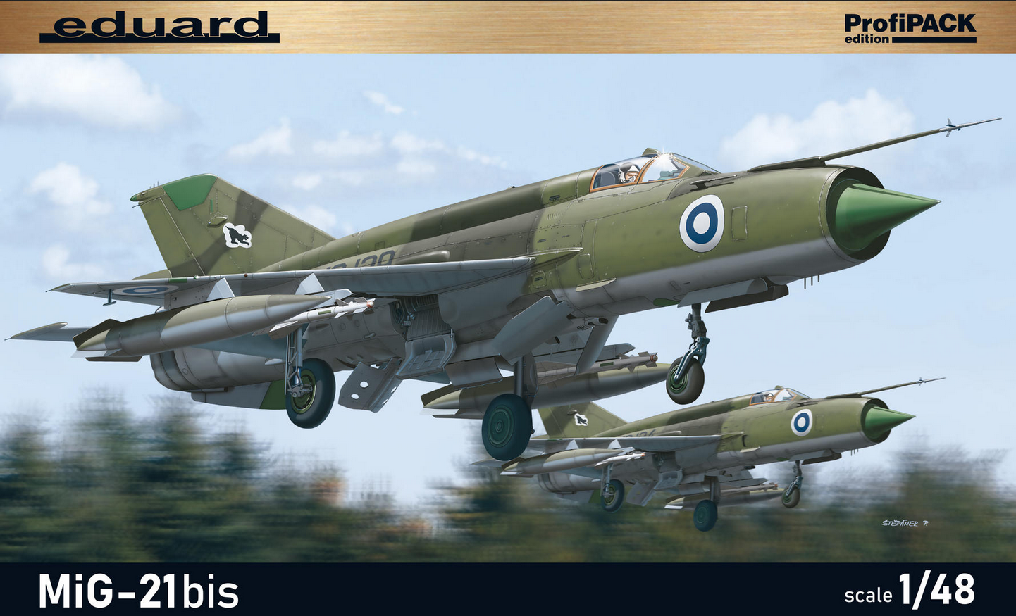 Mikoyan-Gurevich MiG-21bis - Profipack Edition - EDUARD 1/48