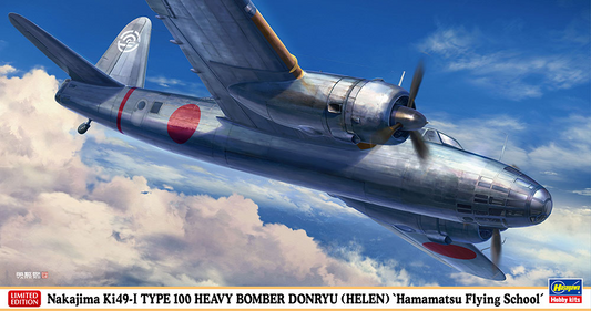 Nakajima Ki49-I Type 100 Heavy Bomber Donryu (Helen) "Hamamatsu Flying School" - HASEGAWA 1/72