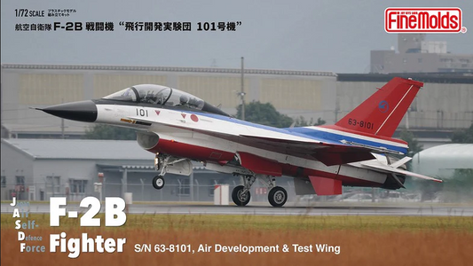 JASDF Mitsubishi F-2B S/N 63-8101, Air Development & Test Wing - FINEMOLDS 1/72