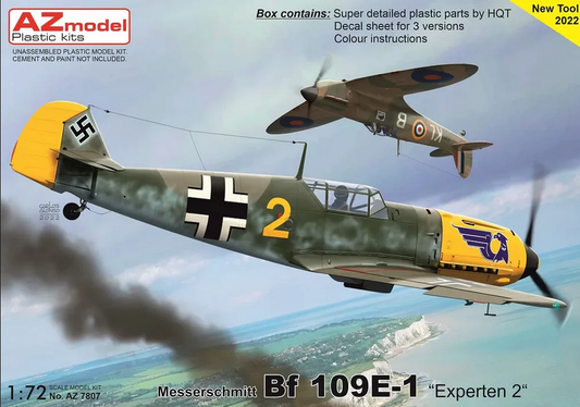 Messerschmitt Bf 109E-1 "Experten 2“ - AZ MODEL 1/72
