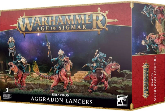 Aggradon Lancers - Seraphon - WARHAMMER AGE OF SIGMAR / CITADEL